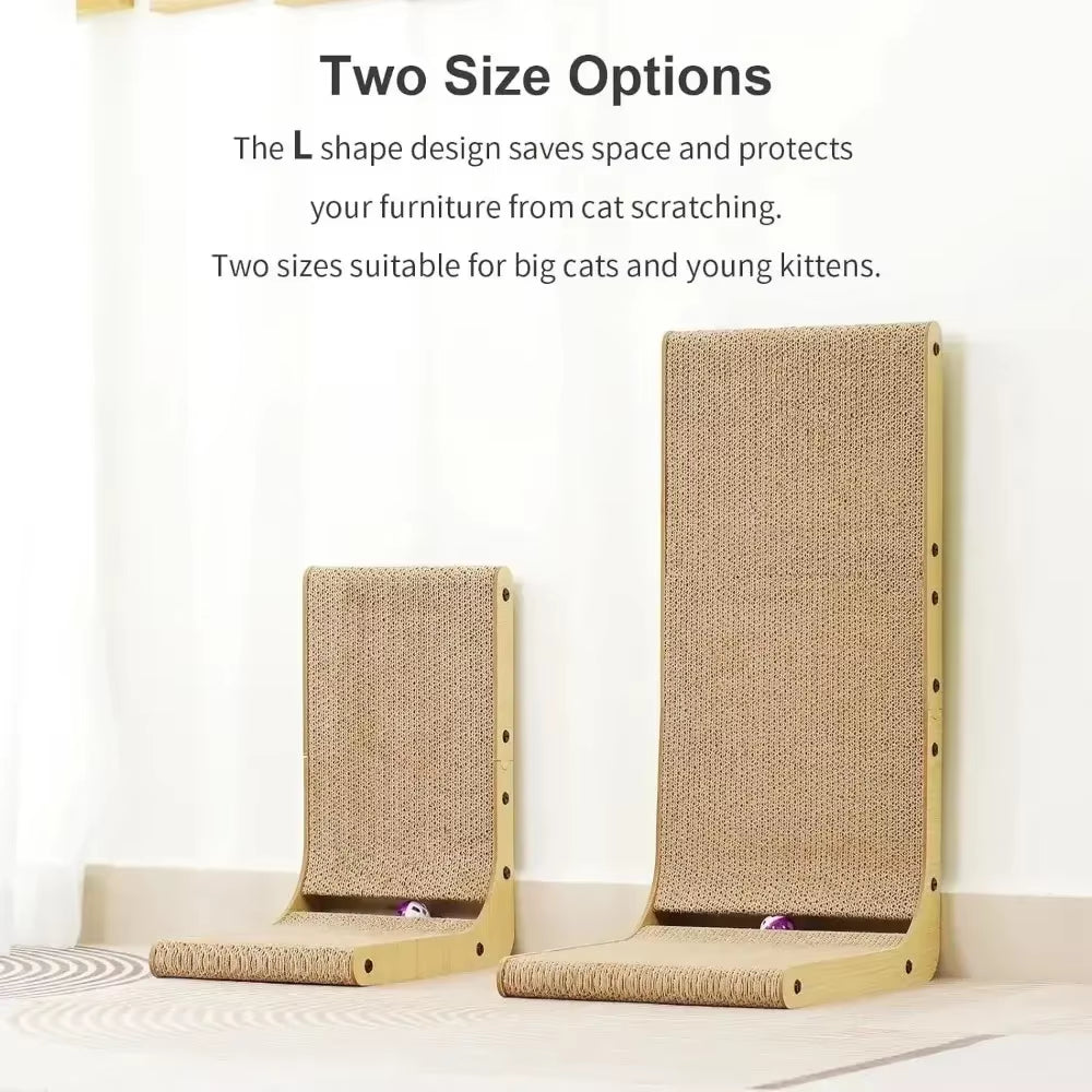 Cat Scratcher Cat Scratching Post Vertical Wear-Resistant Scratch-Resistant Cats Scratching Board Cats Toy Furniture Protector