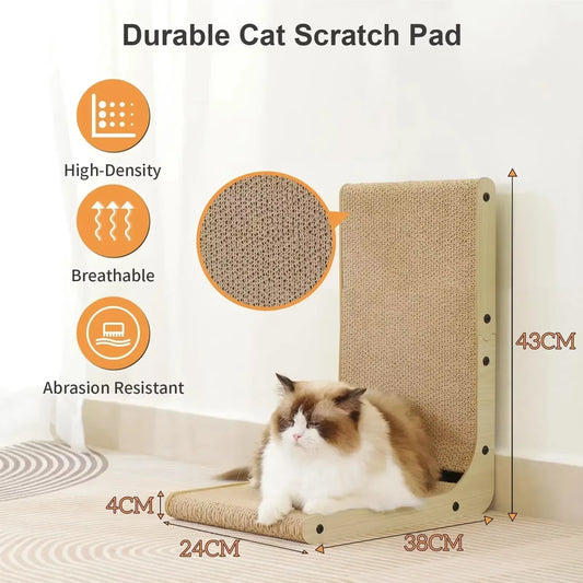 Cat Scratcher Cat Scratching Post Vertical Wear-Resistant Scratch-Resistant Cats Scratching Board Cats Toy Furniture Protector